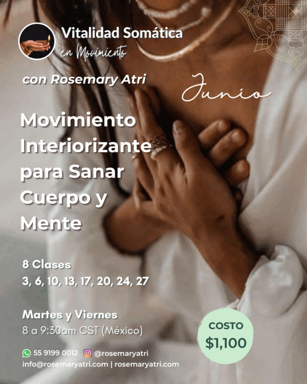 Clases de Vitalidad Somática